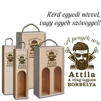 Fa bortartó doboz - Borbély