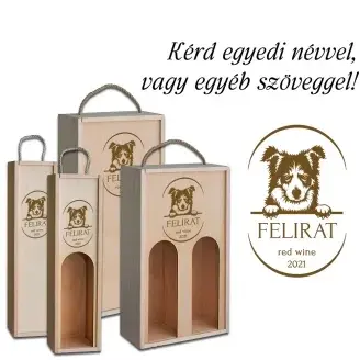 Fa bortartó doboz - Border Collie