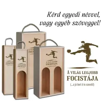 Fa bortartó doboz - Focistának