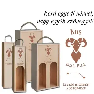 Fa bortartó doboz - Kos