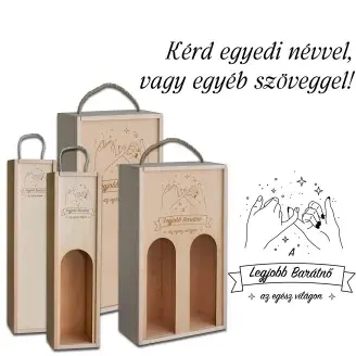 Fa bortartó doboz - Legjobb Barátnő