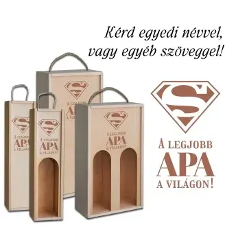 Fa bortartó doboz -Legjobb Apa a világon