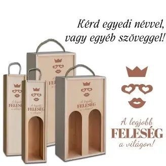 Fa bortartó doboz -Legjobb feleség a világon