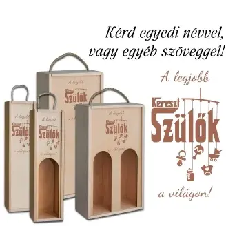 Fa bortartó doboz -  Legjobb keresztszülő a világon