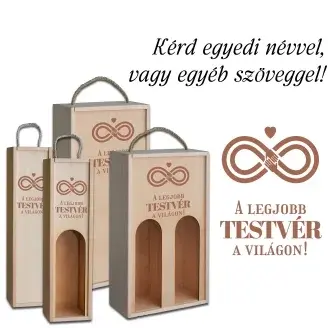 Fa bortartó doboz -Legjobb Testvér a világon