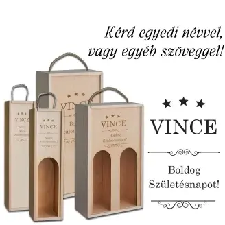 Fa bortartó doboz - Születésnapra - No.2.