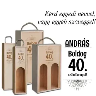 Fa bortartó doboz - Születésnapra - No.3.