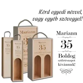 Fa bortartó doboz - Születésnapra - No.5.