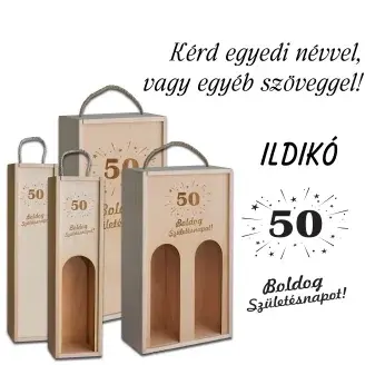 Fa bortartó doboz - Születésnapra - No.6.