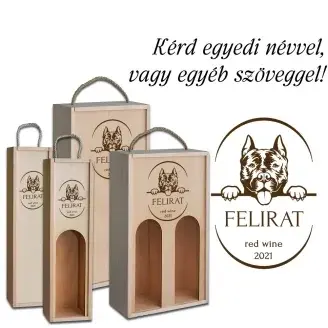 Fa bortartó doboz - Staffordshire Terrier