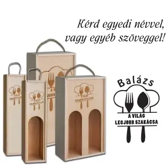 Fa bortartó doboz - Szakács