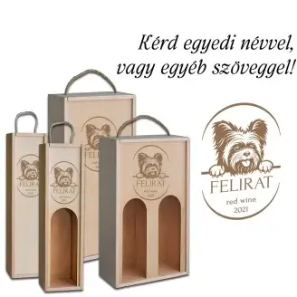 Fa bortartó doboz - Yorkshire terrier