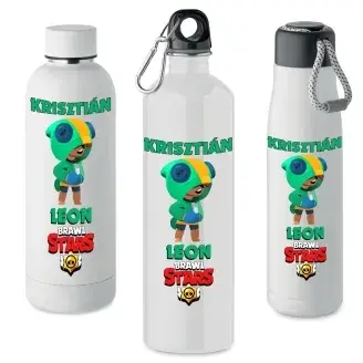 Brawl Stars kulacs, termosz - Leon