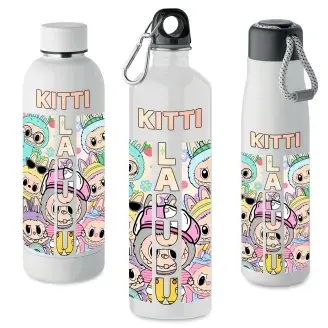 Labubu kulacs, termosz - Egyedi névvel