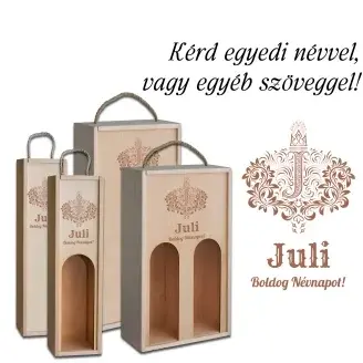 Fa bortartó doboz - Boldog névnapot