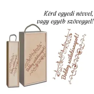 Fa bortartó doboz - Boldog születésnapot 10