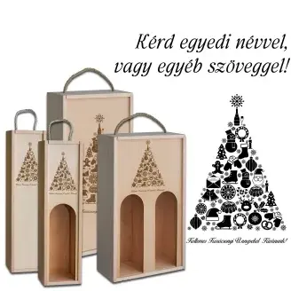 Fa bortartó doboz - Karácsonyfa