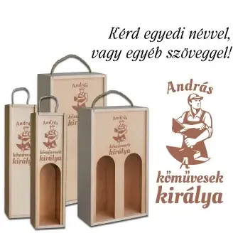 Fa bortartó doboz - Kőműves