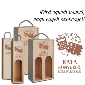 Fa bortartó doboz - Könyvelő