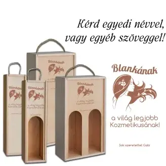 Fa bortartó doboz - Kozmetikus