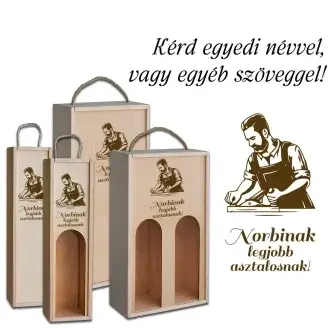 Fa bortartó doboz - Asztalos