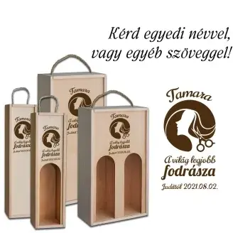 Fa bortartó doboz - Fodrász