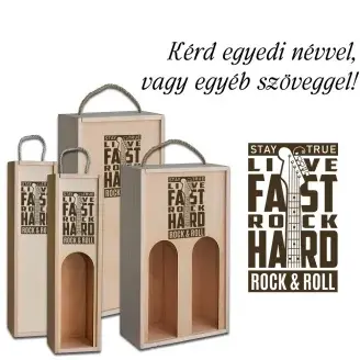 Fa bortartó doboz - Live fast