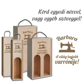 Fa bortartó doboz - Varrónő