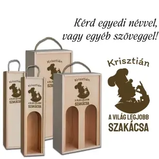 Fa bortartó doboz - Legjobb szakács