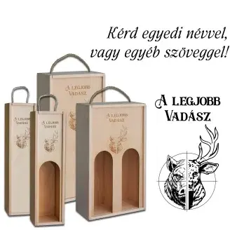 Fa bortartó doboz - Vadász
