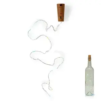 Üvegdugó fényfüzér