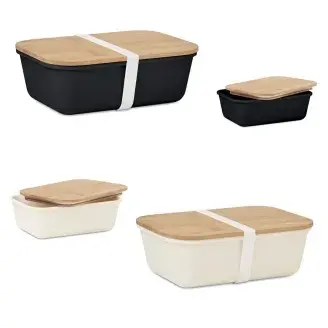 Uzsonnás doboz bambusz fedéllel