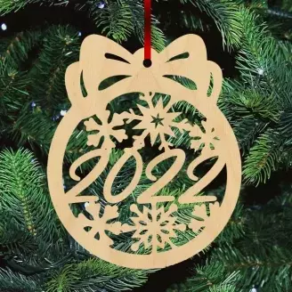 Fa karácsonyfadísz – 2023