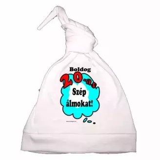 Hálósapka - Boldog 20-as szép álmokat!
