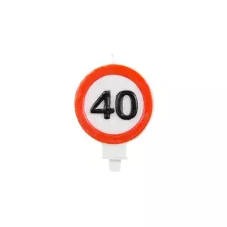 Sebességkorlátozós gyertya 40