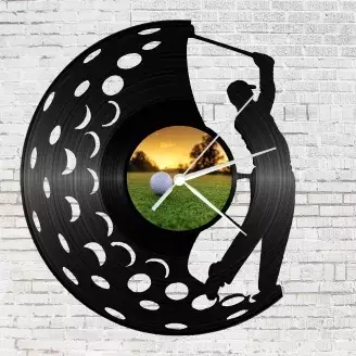 Bakelit falióra - Golfozó