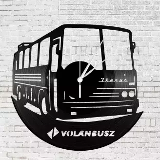 Volánbusz bakelit falióra