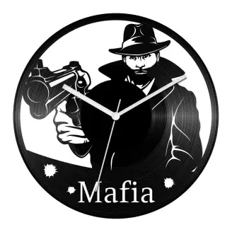 Maffiózó bakelit óra