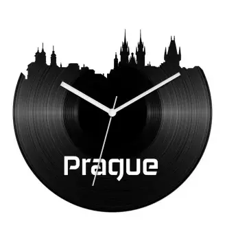 Prága bakelit óra
