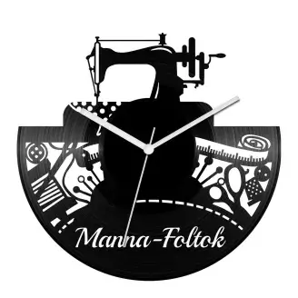 Varrónő bakelit óra