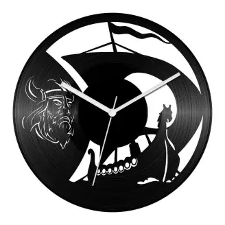 Viking bárka bakelit óra
