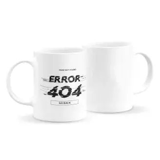 Error feliratos bögre 2