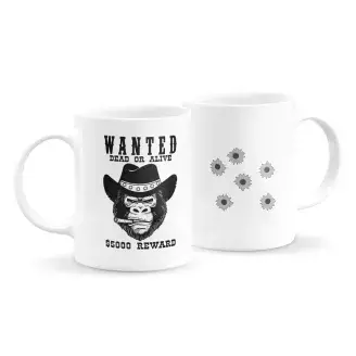 Wanted élve vagy halva bögre