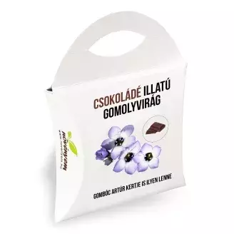 Csokoládé illatú gomolyvirág magok díszdobozban