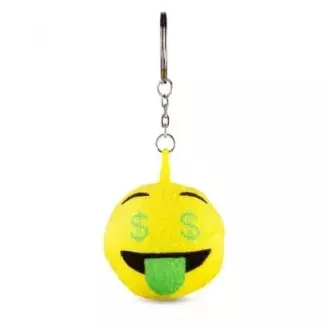 Dollár emoji kulcstartó