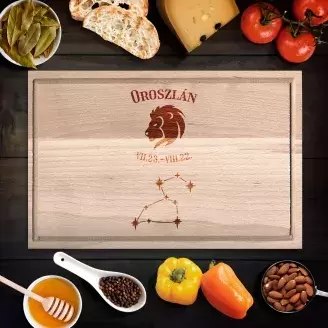 Oroszlán vágódeszka - kicsi