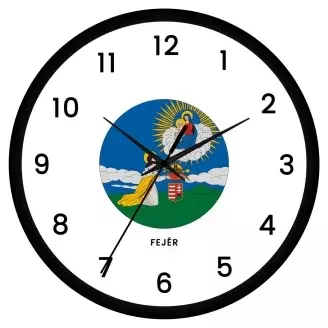 Fejér megye címeres falióra