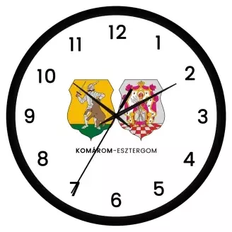Komárom-Esztergom megye címeres falióra