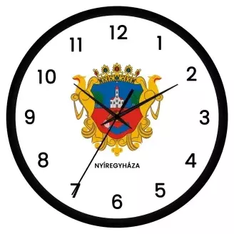Nyíregyháza címeres falióra