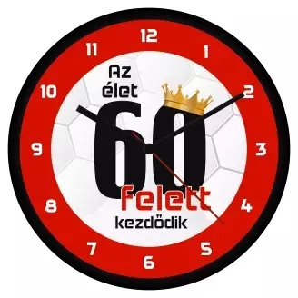 Születésnapi falióra - 60 felett